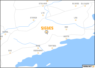 map of Sigdes