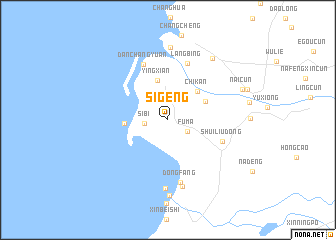 map of Sigeng