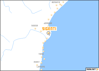 map of Sigenti