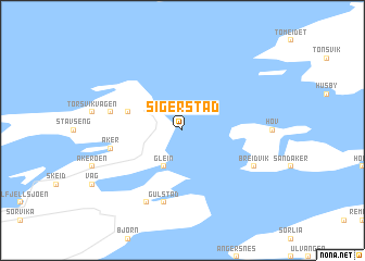 map of Sigerstad