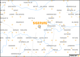 map of Sigerung