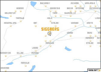 map of Siggberg