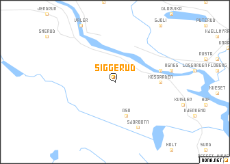 map of Siggerud