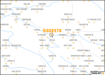map of Siggesta