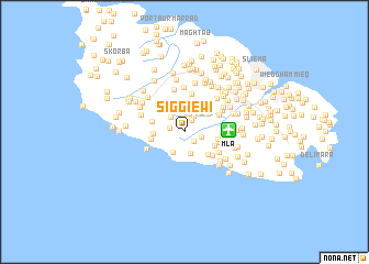 map of Siġġiewi