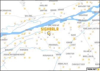 map of Sigh Bāla