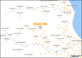 map of Sīgh Chāl