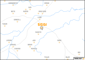 map of Sigidi