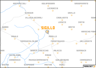 map of Sigillo