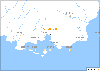 map of Sigilwa