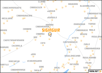 map of Siginguir