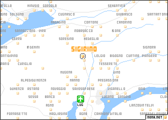 map of Sigirino