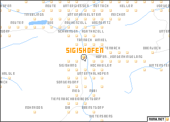 map of Sigishofen