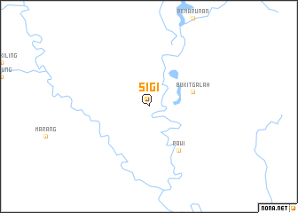 map of Sigi
