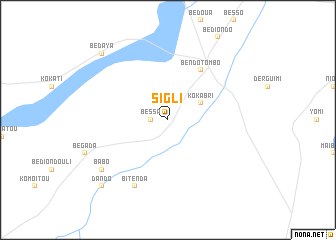 map of Sigli