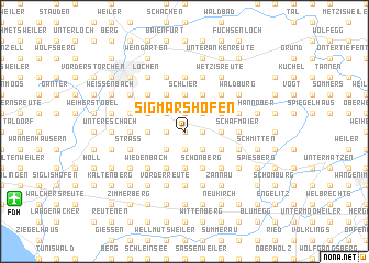 map of Sigmarshofen