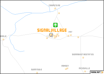 map of Signal Village