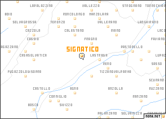 map of Signatico