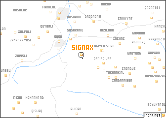 map of Sığnax