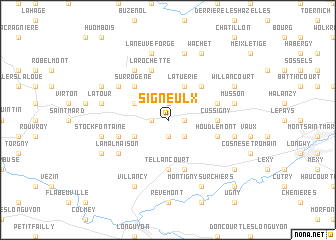map of Signeulx