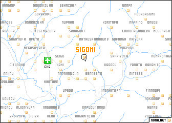 map of Sigomi