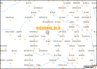 map of Sigo Obalola