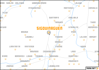 map of Sigouinaguen