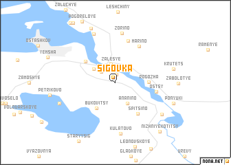 map of Sigovka