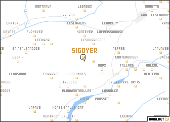 map of Sigoyer