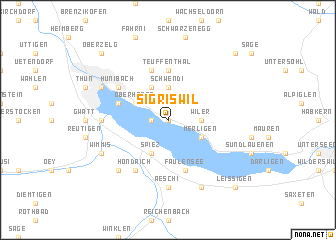 map of Sigriswil