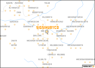 map of Sigsihuayco