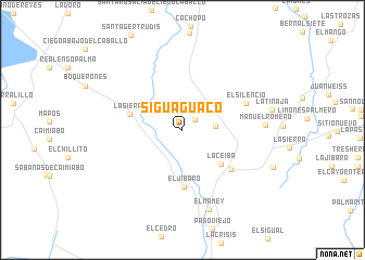 map of Siguaguaco