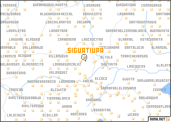 map of Siguatiupa