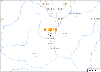 map of Sigufe