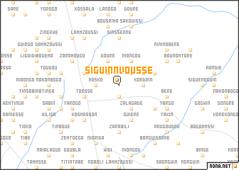 map of Siguinnvoussé