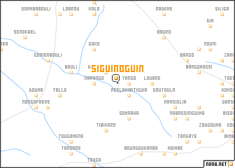 map of Siguinoguin