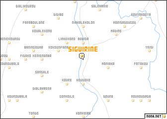 map of Siguiriné