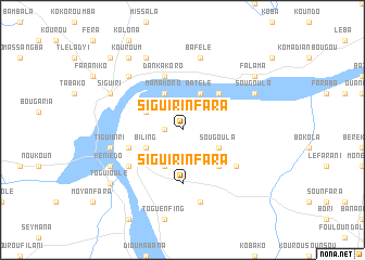 map of Siguirinfara