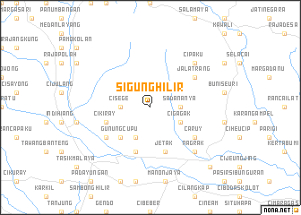 map of Sigung-hilir