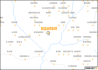 map of Sigunsin