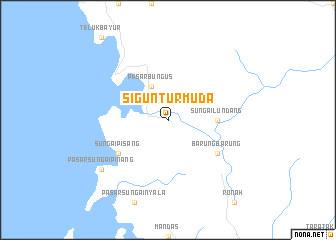 map of Sigunturmuda