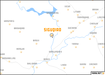 map of Siguqiao