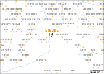 map of Sigure