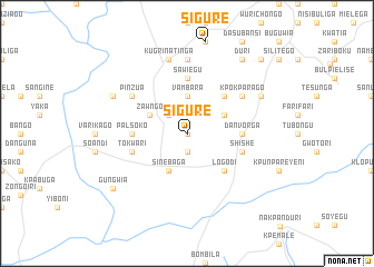 map of Sigure