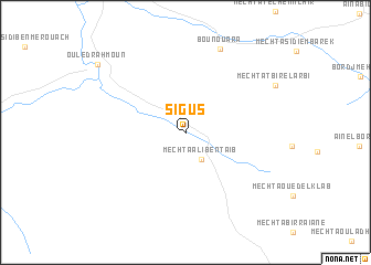 map of Sigus