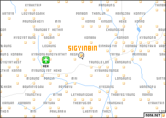 map of Sigyinbin