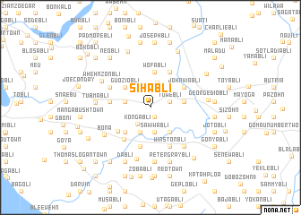 map of Sihabli