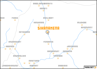 map of Sihanamena