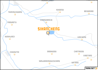 map of Sihancheng