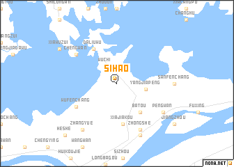 map of Sihao